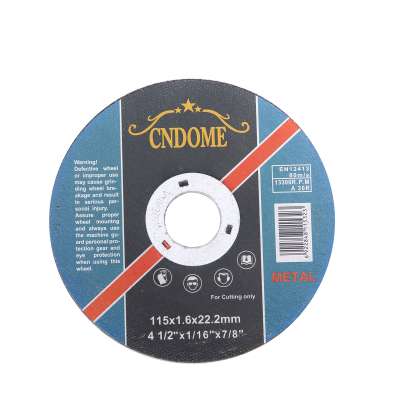 CNDOME brand steel cutting disc cut off wheel disco de corte