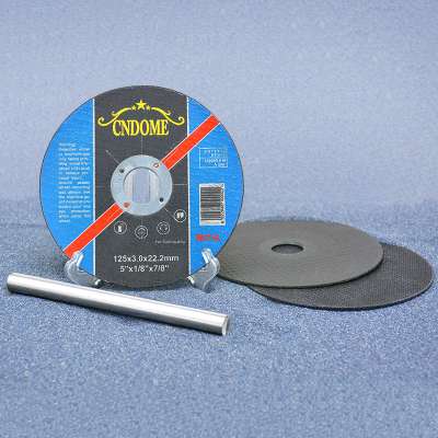 125X3.0x22mm flat shape multipurpose cutting grinding wheel for metal stone steel inox from jiangsu China