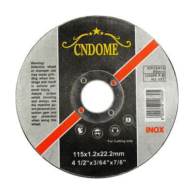 CNDOME 4.5inch 50 PCS Cut Off Wheel Disco de corte metal cutting discs for aggressive cutting